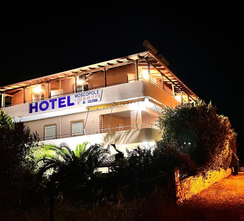 Hotel Moscopole Ksamil Kültér fotó