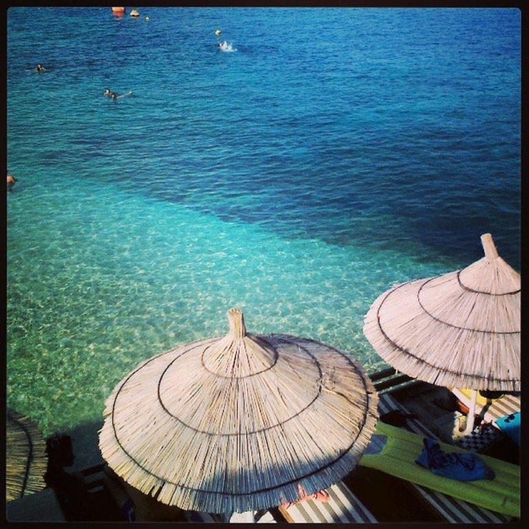 Hotel Moscopole Ksamil Kültér fotó